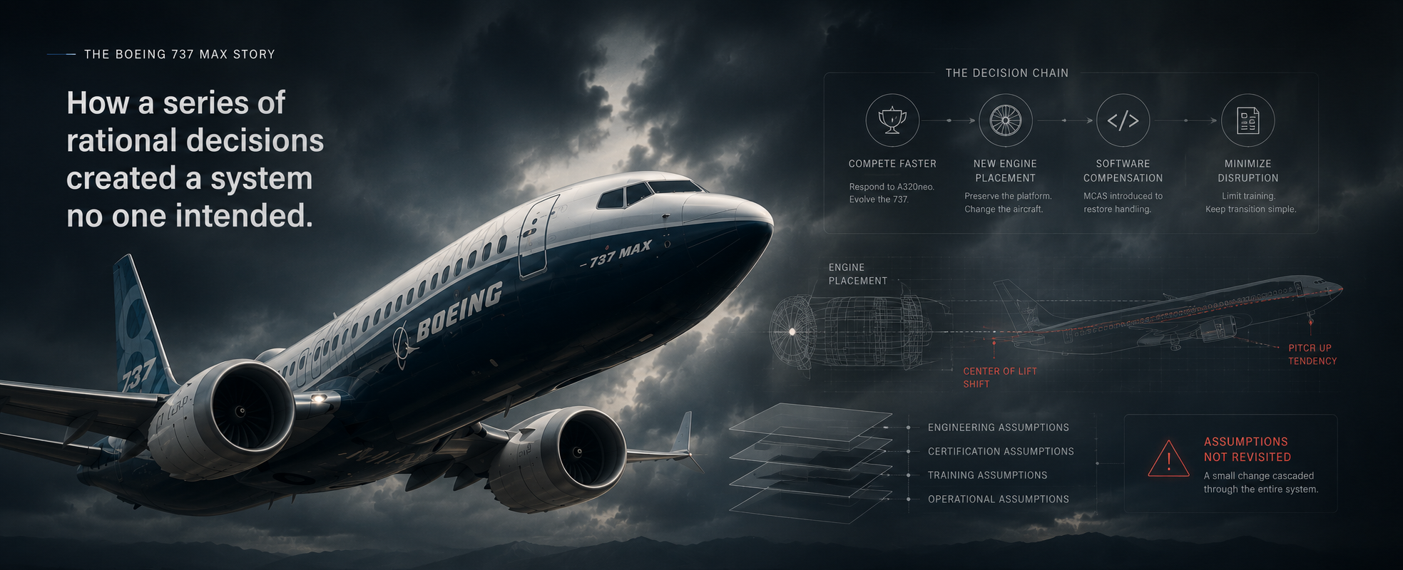 The Boeing 737 MAX: When Yesterday's Decisions Defined Tomorrow